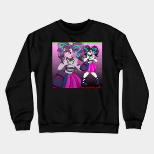 Cybergoth Lolita Crewneck Sweatshirt